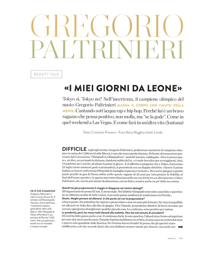 gregorio paltrinieri beauty talk